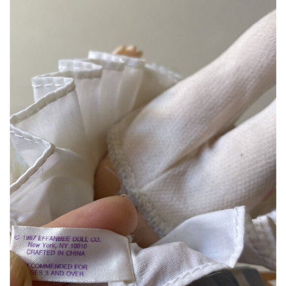 RARE Effanbee Vintage 90s DOLL, Sailor Girl, 7" TALL 1987 Serial 20800 Stamped - Picture 7 of 12